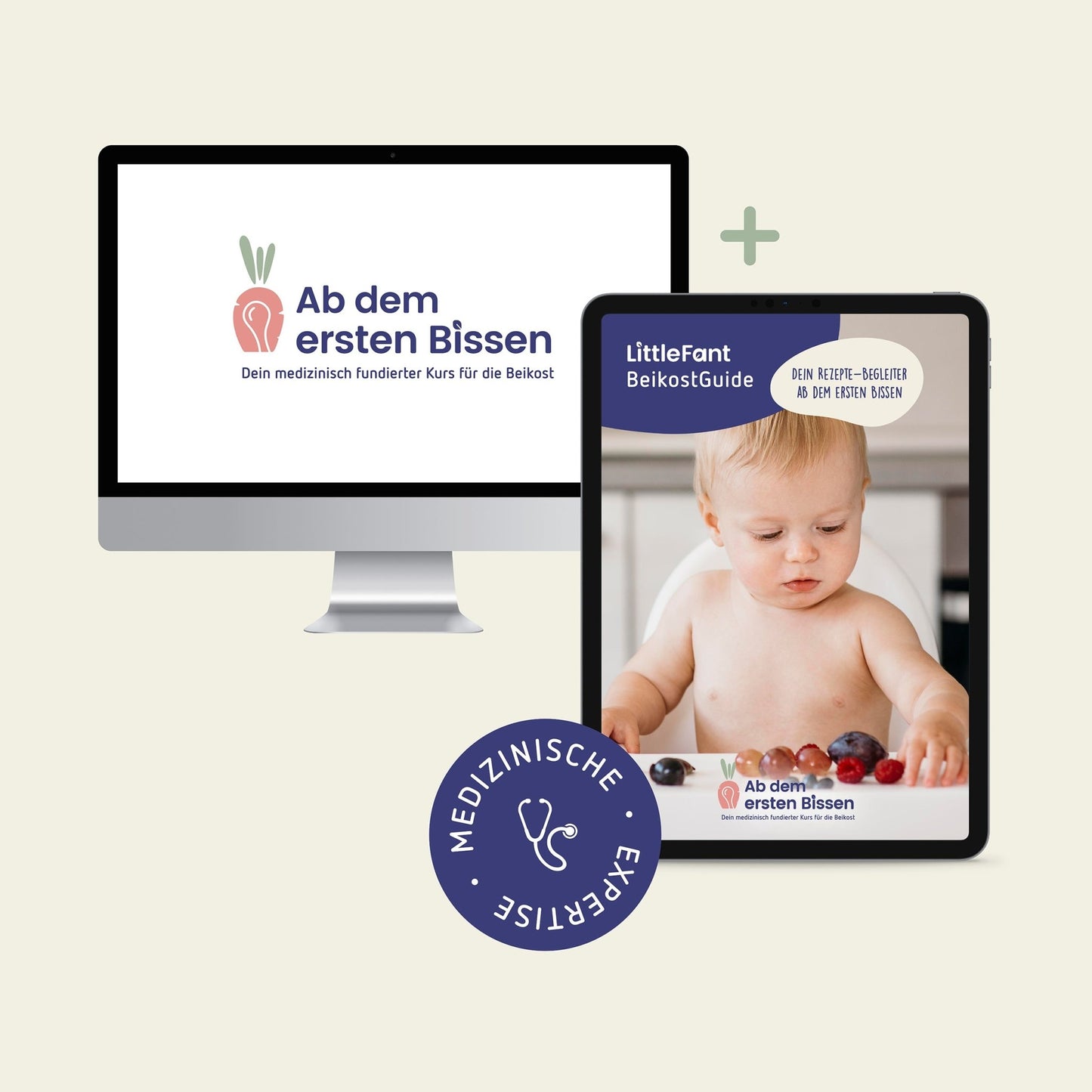 Ab dem ersten Bissen inkl. BeikostGuide - Der Beikost Onlinekurs für eine gesunde Beikost + über 80 passende Rezepte