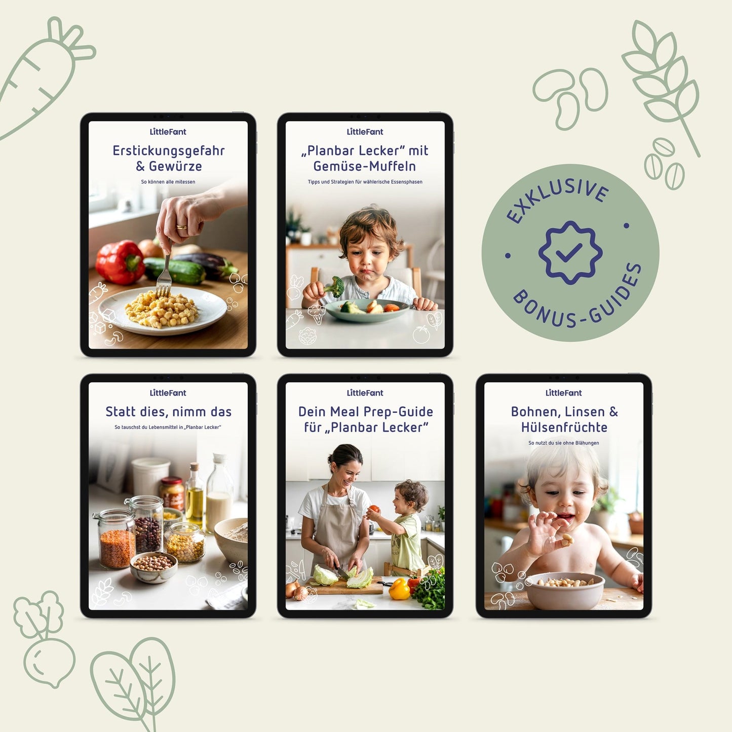 Planbar Lecker - Dein Rezepte Wochenplan für eine leckere und gesunde Ernährung im Alltag mit Kind